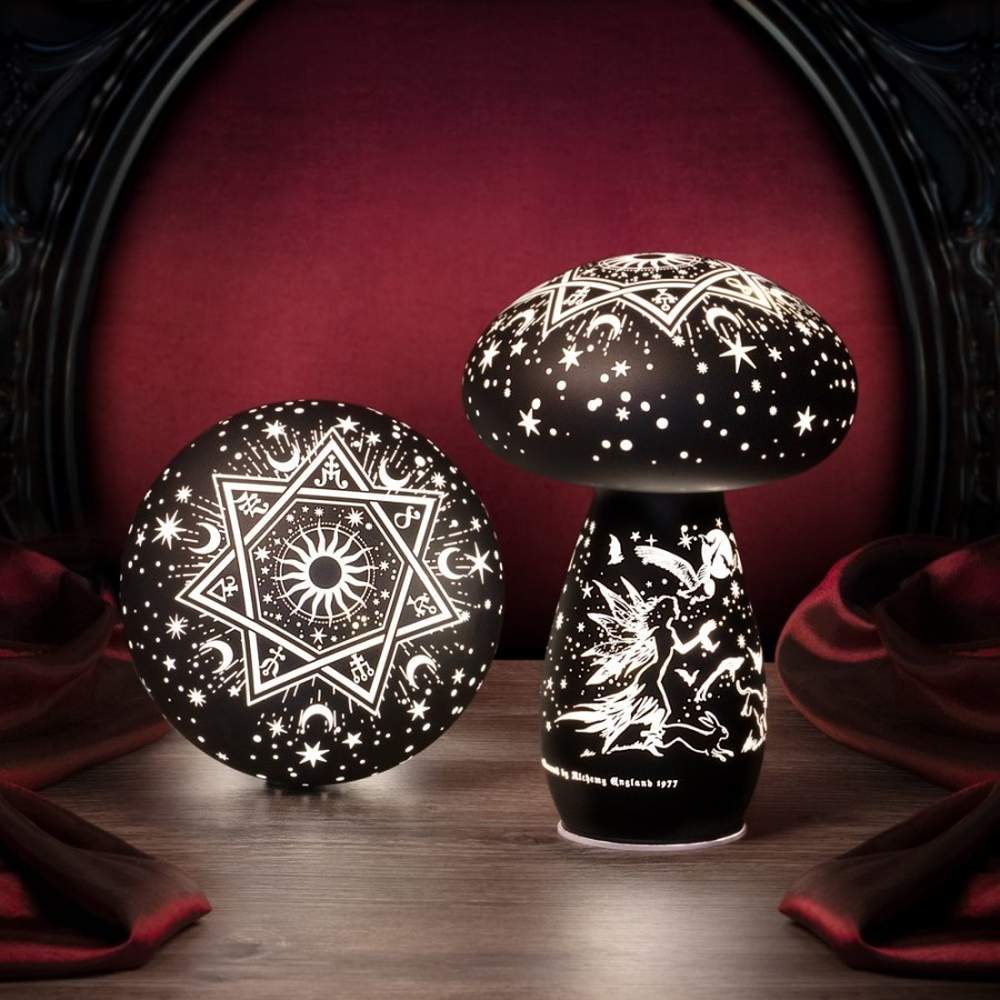 Alchemy - Mycelia Dreams Toadstool Lamp LED Light Tischlampe - Schwarz